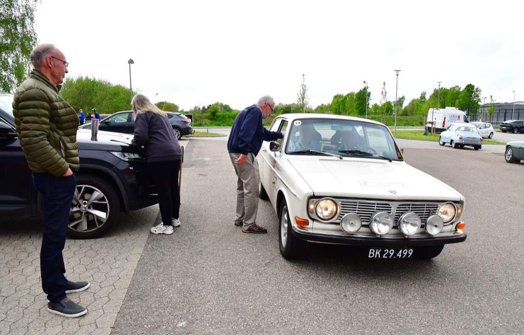 Expertklassen blev vundet af Henning Friborg og Else Friborg fra Them i Volvo 142S fra 1970, med 11,6 strafpoint. Det var deres 2. sejr af to mulige i 2025.
(Foto: Morten Dam)